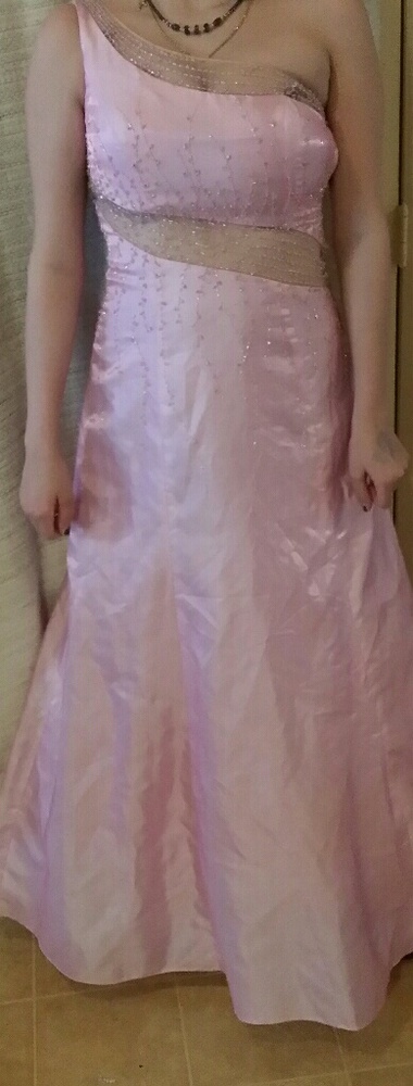 Pink prom dress